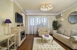 Интерьер Гостиной 18 Кв М С Камином