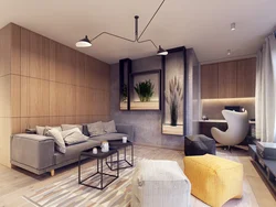Blocks in the living room interior