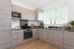 Pine in the kitchen interior