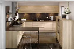 Pine in the kitchen interior