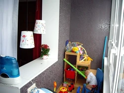 Children'S Room On The Loggia Design