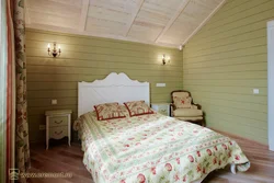 Bedroom at the dacha lining photo
