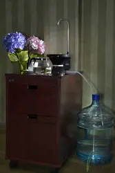 Mətbəxdəki Su Şüşəsi Fotoşəkili