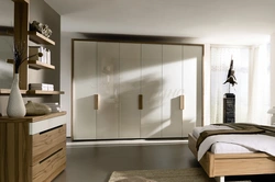 Modern Built-In Wardrobes In The Bedroom Photo