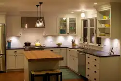 Light Bulbs In The Kitchen Interior