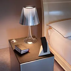Bedside lamps for bedroom photos in the interior