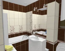 Design Of Ceilings In A Bathroom In Khrushchev