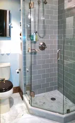 Bathroom renovation without bathtub and shower photo