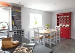Mətbəx fotoşəkili üçün şkaf bufeti