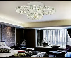 Bedroom design chandelier with suspended ceiling modern photo