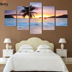 Modern paintings for bedroom design