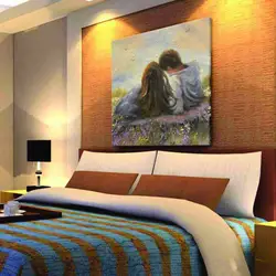 Modern paintings for bedroom design