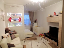 Room for children in a one-room apartment photo