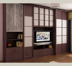 Modern wardrobes for bedroom walls photo