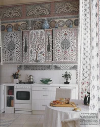 Oriental kitchen interior photo