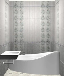 Camellia tile photo bath