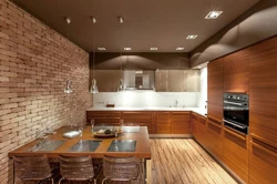 Kitchen interiors walls ceiling