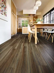 Quartz Vinyl Tiles In The Interior Of The Apartment