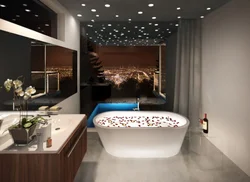 Photo of a jacuzzi bathroom in an apartment