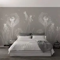 Yataq Otağı Fotoşəkilində Divarlara Rəsm