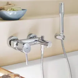 Bath Mixer With Shower Photo
