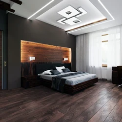 Bedroom interior floor