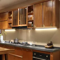 Kitchens with LED lighting photo