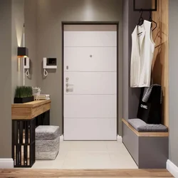 Hallway with five doors design