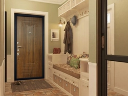 Hallway with five doors design