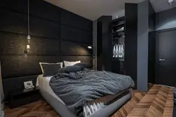 Modern men's bedroom design