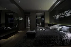 Modern men's bedroom design