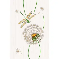 Bathroom with dandelions photo