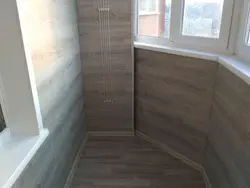 Фота лоджыі з аздабленнем з мдф фота