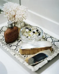 Little things in the bathroom interior