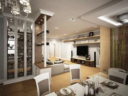 Design Partition Hall Kitchen