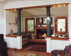 Living room pillar design