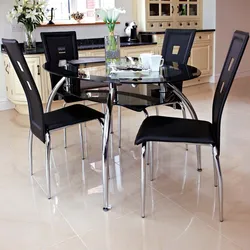 Kitchen Table Design With Chairs Photo