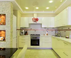 Шифт, чароғҳои дароз дар як акс ошхона хурд