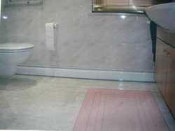Photo Of Baseboard In The Bathroom