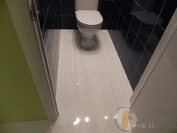 Photo of baseboard in the bathroom