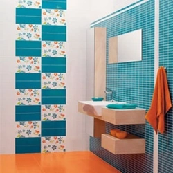 Bathroom tile design