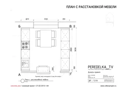 Kitchen interior arrangement