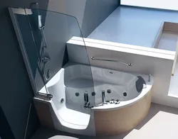 Угловая Ванна С Душем В Интерьере