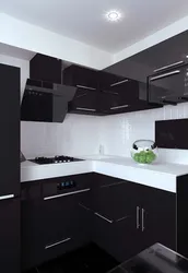 Маҷмӯи ошхона сиёҳ барои як акс ошхона хурд