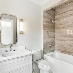 Bathroom design marble wood concrete