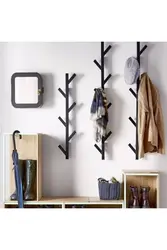 Hallway with wall hanger interior