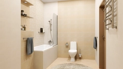 Laying Tiles On A Bathtub Photo