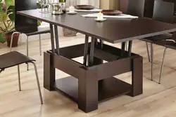 Photo of transformable tables for the kitchen