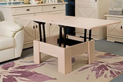 Photo of transformable tables for the kitchen