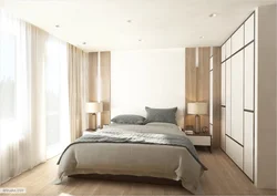 Contemporary bedroom interior